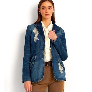 Ralph laureen jean suite jacket